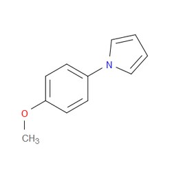 Aobchem&nbsp;1-(4-Methoxyphenyl)-1H-pyrrole | ≥97% | CAS 5145-71-1 | C11H11NO | 500mg