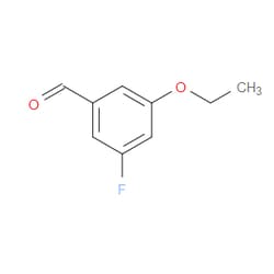 Aobchem&nbsp;3-Ethoxy-5-fluorobenzaldehyde | ≥97% | CAS 1378670-41-7 | C9H9FO2 | 500mg