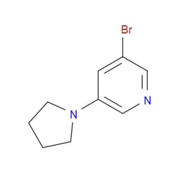Aobchem&nbsp;3-Bromo-5-pyrrolidinopyridine | ≥95% | CAS 944718-19-8 | C9H11BrN2 | 5g