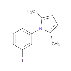 Aobchem&nbsp;1-(3-Iodophenyl)-2 5-dimethyl-1H-pyrrole | ≥95% | CAS 217314-37-9 | C12H12IN | 5g