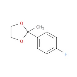 Aobchem&nbsp;2-(4-Fluorophenyl)-2-methyl-1 3-dioxolane | ≥95% | CAS 36881-03-5 | C10H11FO2 | 1g