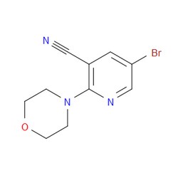 Aobchem&nbsp;5-Bromo-2-morpholinonicotinonitrile | ≥97% | CAS 1354223-80-5 | C10H10BrN3O | 1g