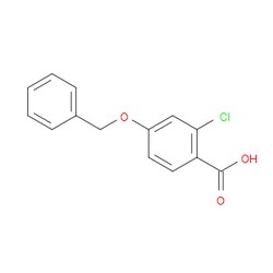Aobchem&nbsp;4-(Benzyloxy)-2-chlorobenzoic acid | ≥95% | CAS 75835-35-7 | C14H11ClO3 | 1g