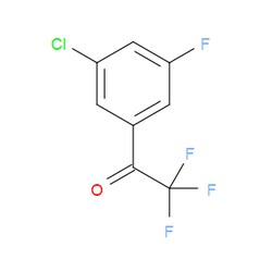 Aobchem&nbsp;1-(3-Chloro-5-fluorophenyl)-2 2 2-trifluoroethanone | ≥95% | CAS 845823-07-6 | C8H3ClF4O | 1g