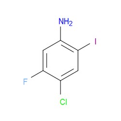 Aobchem&nbsp;4-Chloro-5-fluoro-2-iodoaniline | ≥97% | CAS 1094759-93-9 | C6H4ClFIN | 5g