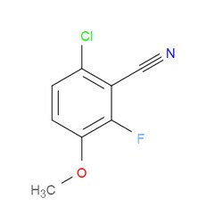 Aobchem&nbsp;6-Chloro-2-fluoro-3-methoxybenzonitrile | ≥97% | CAS 1017777-72-8 | C8H5ClFNO | 5g