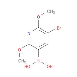 Aobchem&nbsp;5-Bromo-2 6-dimethoxypyridine-3-boronic acid | ≥97% | CAS 2121513-61-7 | C7H9BBrNO4 | 250mg
