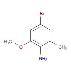 Aobchem&nbsp;4-Bromo-2-methoxy-6-methylaniline | ≥97% | CAS 348169-39-1 | C8H10BrNO | 500mg