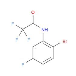 Aobchem&nbsp;N-(2-bromo-5-fluorophenyl)-2 2 2-trifluoroacetamide | ≥97% | CAS 1882371-64-3 | C8H4BrF4NO | 250mg