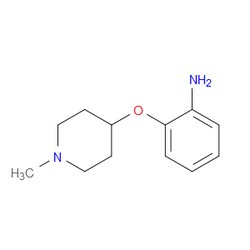 Aobchem&nbsp;2-[(1-Methyl-4-piperidinyl)oxy]benzenamine | ≥97% | CAS 869943-62-4 | C12H18N2O | 5g