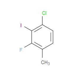 Aobchem&nbsp;1-Chloro-3-fluoro-2-iodo-4-methylbenzene | ≥97% | CAS 1518545-60-2 | C7H5ClFI | 500mg
