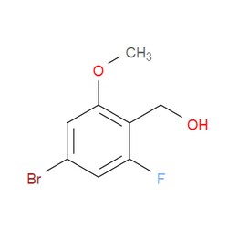 Aobchem&nbsp;(4-Bromo-2-methoxy-6-fluorophenyl)methanol | ≥97% | CAS 1417736-85-6 | C8H8BrFO2 | 1g