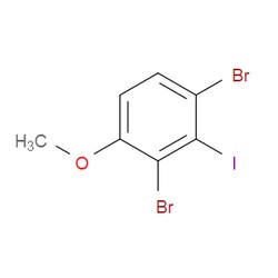 Aobchem&nbsp;1 3-Dibromo-2-iodo-4-methoxybenzene | ≥97% | CAS 808736-59-6 | C7H5Br2IO | 1g