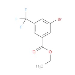 Aobchem&nbsp;Ethyl 3-bromo-5-(trifluoromethyl)benzoate | ≥97% | CAS 1018473-24-9 | C10H8BrF3O2 | 250mg