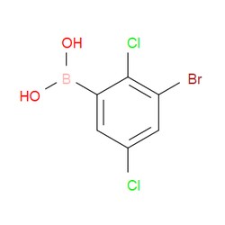 Aobchem&nbsp;3-Bromo-2 5-dichlorophenylboronic acid | ≥97% | CAS 2121513-17-3 | C6H4BBrCl2O2 | 5g