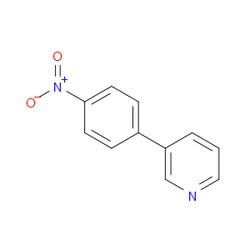 Aobchem&nbsp;3-(4-Nitrophenyl)pyridine | ≥97% | CAS 4282-46-6 | C11H8N2O2 | 1g