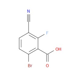 Aobchem 6-Bromo-3-cyano-2-fluorobenzoic acid | ≥95% | CAS 1518865-77-4