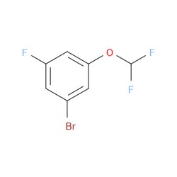 Aobchem&nbsp;1-Bromo-3-(difluoromethoxy)-5-fluorobenzene | ≥97% | CAS 433939-28-7 | C7H4BrF3O | 1g