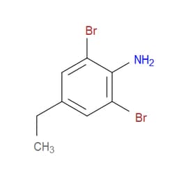 Aobchem&nbsp;2 6-Dibromo-4-ethylaniline | ≥97% | CAS 10546-63-1 | C8H9Br2N | 5g