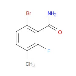Aobchem&nbsp;6-Bromo-2-fluoro-3-methylbenzamide | ≥97% | CAS 1532714-89-8 | C8H7BrFNO | 250mg