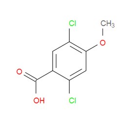 Aobchem&nbsp;2 5-Dichloro-4-methoxybenzoic acid | ≥97% | CAS 2500-03-0 | C8H6Cl2O3 | 5g
