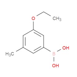 Aobchem&nbsp;3-Ethoxy-5-methylphenylboronic acid | ≥97% | CAS 1256346-05-0 | C9H13BO3 | 1g