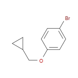Aobchem&nbsp;1-Bromo-4-(cyclopropylmethoxy)benzene | ≥97% | CAS 412004-56-9 | C10H11BrO | 5g