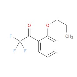 Aobchem&nbsp;2 2 2-Trifluoro-1-(2-propoxyphenyl)ethanone | ≥97% | CAS 1443307-31-0 | C11H11F3O2 | 5g