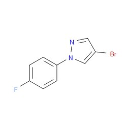 Aobchem&nbsp;4-Bromo-1-(4-fluorophenyl)-1H-pyrazole | ≥97% | CAS 957062-56-5 | C9H6BrFN2 | 1g