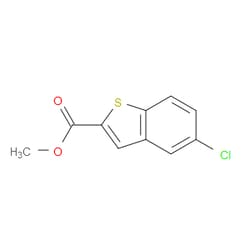 Aobchem&nbsp;Methyl 5-chlorobenzo[b]thiophene-2-carboxylate | ≥97% | CAS 35212-96-5 | C10H7ClO2S | 1g