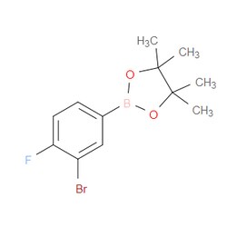 Aobchem&nbsp;3-Bromo-4-fluorophenylboronic acid pinacol ester | ≥97% | CAS 1646842-16-1 | C12H15BBrFO2 | 5g