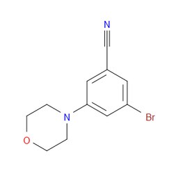 Aobchem&nbsp;3-Bromo-5-morpholinobenzonitrile | ≥97% | CAS 1129540-92-6 | C11H11BrN2O | 5g