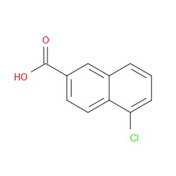 Aobchem&nbsp;5-Chloro-2-naphthoic acid | ≥95% | CAS 56961-89-8 | C11H7ClO2 | 1g