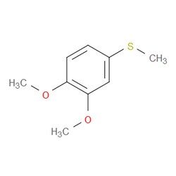 Aobchem&nbsp;(3 4-Dimethoxyphenyl)(methyl)sulfane | ≥97% | CAS 2570-43-6 | C9H12O2S | 1g