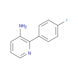 Aobchem&nbsp;2-(4-Fluorophenyl)pyridin-3-amine | ≥97% | CAS 886507-65-9 | C11H9FN2 | 1g