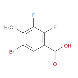 Aobchem&nbsp;5-Bromo-2 3-difluoro-4-methylbenzoic acid | ≥97% | CAS 2133041-48-0 | C8H5BrF2O2 | 5g