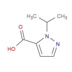 Aobchem&nbsp;1-Isopropyl-1H-pyrazole-5-carboxylic acid | ≥97% | CAS 920006-32-2 | C7H10N2O2 | 5g