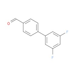 Aobchem&nbsp;3  5 -Difluoro-[1 1 -biphenyl]-4-carbaldehyde | ≥97% | CAS 221018-03-7 | C13H8F2O | 1g