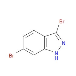 Aobchem&nbsp;3 6-Dibromo-1H-indazole | ≥97% | CAS 885521-84-6 | C7H4Br2N2 | 500mg