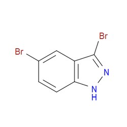 Aobchem&nbsp;3 5-Dibromo-1H-indazole | ≥97% | CAS 40598-76-3 | C7H4Br2N2 | 1g
