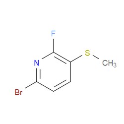 Aobchem&nbsp;6-Bromo-2-fluoro-3-(methylthio)pyridine | ≥97% | CAS 2734775-34-7 | C6H5BrFNS | 1g