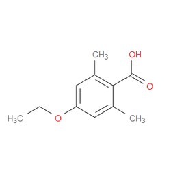 Aobchem&nbsp;4-Ethoxy-2 6-dimethylbenzoic acid | ≥97% | CAS 91970-50-2 | C11H14O3 | 250mg