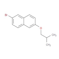 Aobchem&nbsp;2-Bromo-6-isobutoxynaphthalene | ≥97% | CAS 1363386-56-4 | C14H15BrO | 1g