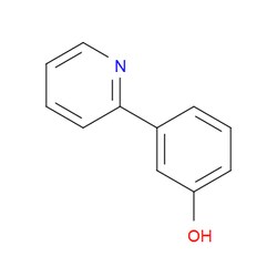 Aobchem 3-(2-Pyridinyl)phenol | ≥95% | CAS 98061-22-4 | C11H9NO | 250mg,