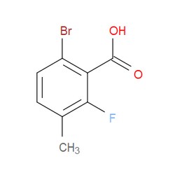 Aobchem&nbsp;6-Bromo-2-fluoro-3-methylbenzoic acid | ≥97% | CAS 743466-98-0 | C8H6BrFO2 | 500mg