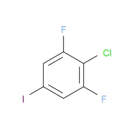 Aobchem&nbsp;2-Chloro-1 3-difluoro-5-iodobenzene | ≥97% | CAS 1261685-21-5 | C6H2ClF2I | 250mg