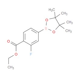 Aobchem&nbsp;4-Ethoxycarbonyl-3-fluorophenylboronic acid pinacol ester | ≥97% | CAS 474709-72-3 | C15H20BFO4 | 1g