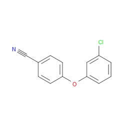 Aobchem&nbsp;4-(3-Chlorophenoxy)benzonitrile | ≥97% | CAS 862731-12-2 | C13H8ClNO | 500mg