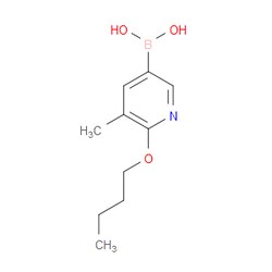 Aobchem&nbsp;6-Butoxy-5-methylphenylpyridine-3-boronic acid | ≥97% | CAS 1256355-20-0 | C10H16BNO3 | 5g