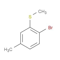 Aobchem&nbsp;1-Bromo-4-methyl-2-(methylthio)benzene | ≥97% | CAS 143701-84-2 | C8H9BrS | 5g